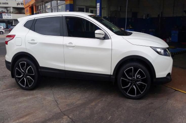 NISSAN MURANO KREMLIN SATIN BLACK MACHINED